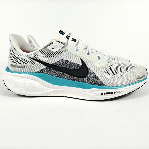 Nike Pegasus 41 Men’s 11 White Black Blue Running Shoes FD2722-103 Air Zoom - Picture 8 of 16